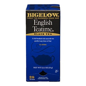 Bigelow Hot English Tea Time / Individual Tea Bags