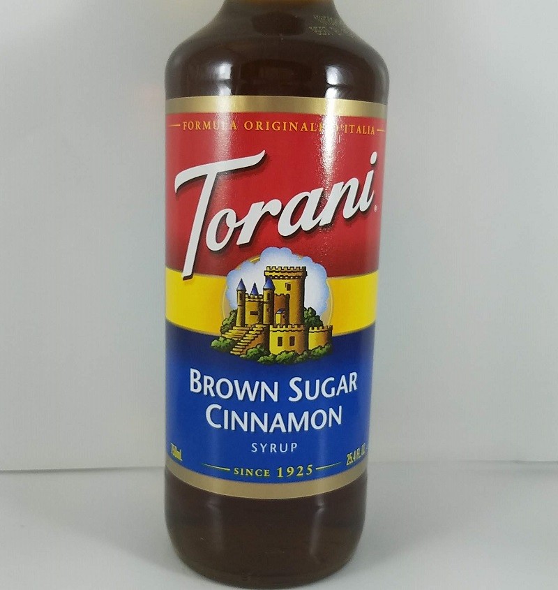 Brown Sugar Cinnamon flavored 750ml front / Torani Syrup