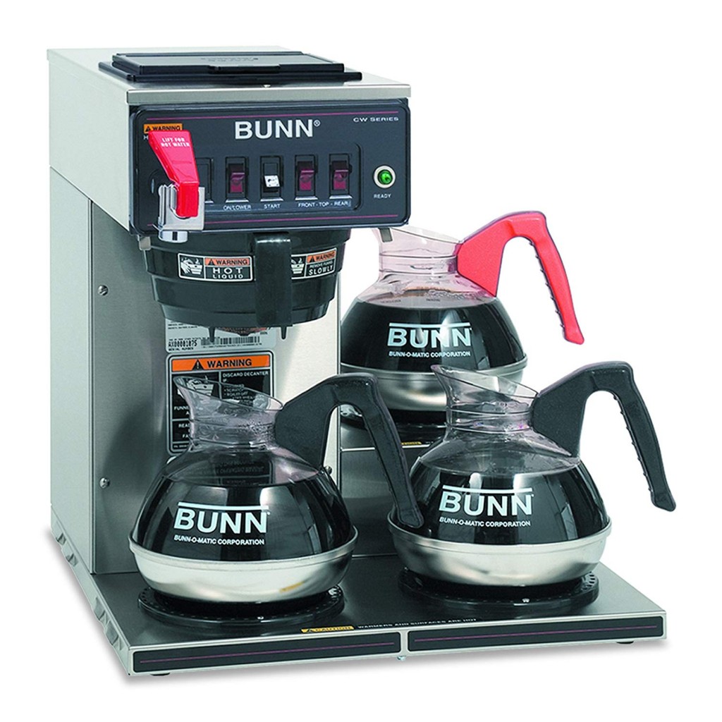 BUNN CWT15 3 BURNER AUTO W/ SPOUT