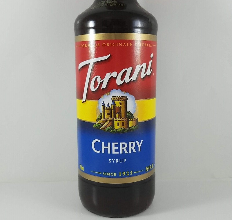 Cherry Flavored 750 ml Front / Torani