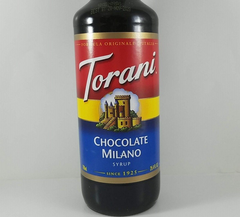 Chocolate Milano 750ml Front / Torani Syrup