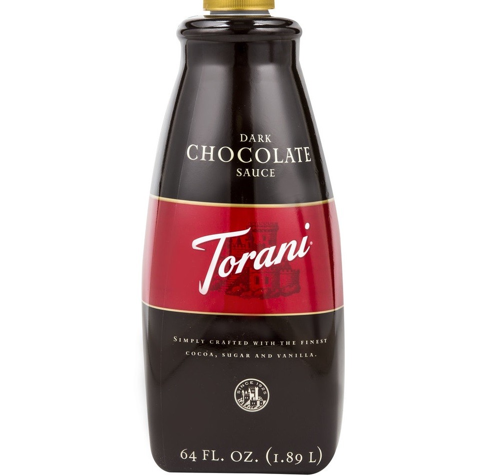 Dark Chocolate Sauce / 64oz / Torani