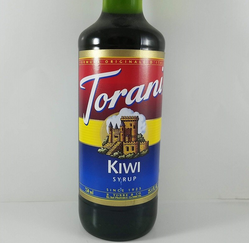 Kiwi Flavored 750ml Front / Torani Syrup