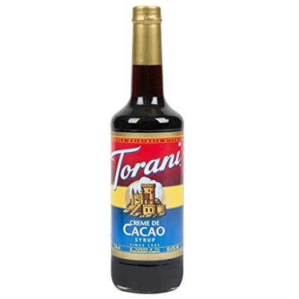 Creme de Cacao 750ml Front / Torani Syrup