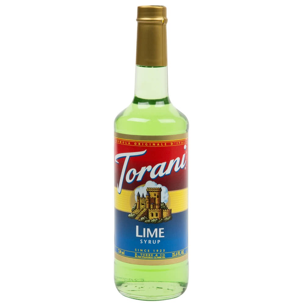 Lime Flavored 750ml / Torani Syrup