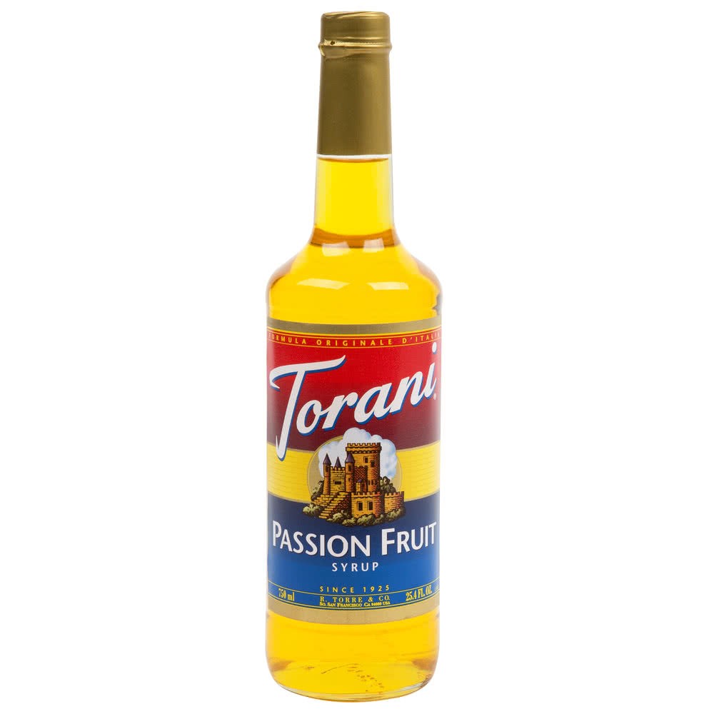 Passion Fruit Flavored 750ml / Torani Syrup